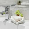 Self Draining Soap Draining Container Portable Soap Dish Tray Ceramic Soap Plate  Household