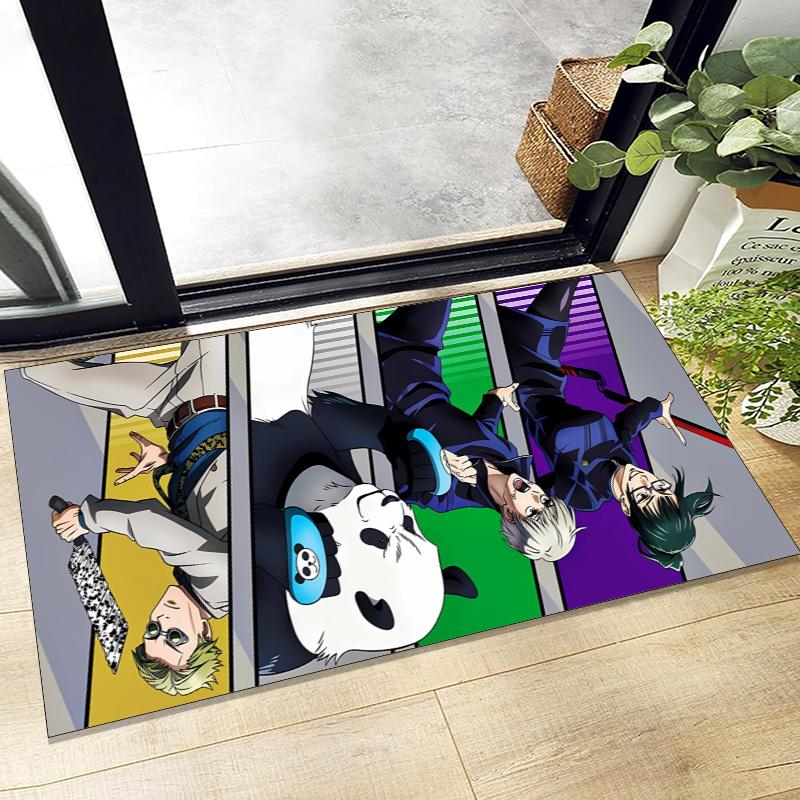 JujutsuKaisen Printed Carpet, for Office Chair Living Room Bedroom Kitchen Room Decor Gifts.