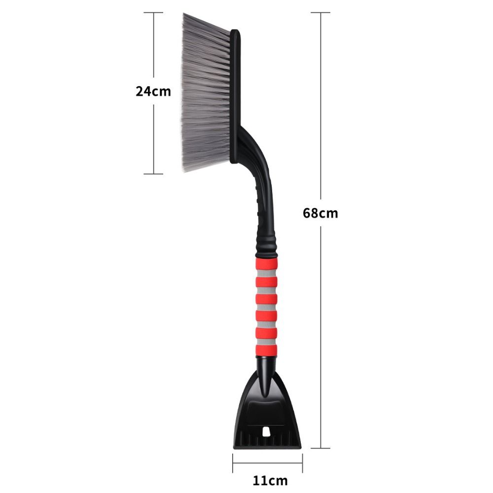 Non Slip Snow Shovel Brush Detachable Windshield Deicer Remover Practical Car Cleaning Brush