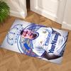 Mbappe Personalized Text Floor Rug Office Rug Design for Foyer Outdoor Balcony Bedrooms Anti-slip Rug Decorate Offices