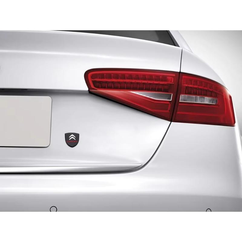 Metal Car Rear Trunk Emblem Decal Sticker for Citroen C1 C1 C3 C4 C4L C5 DS3 DS4 DS5 Saxo Xsara Picasso Berlingo Auto Accessorry alf123