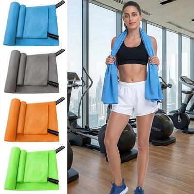 Compact Sweat-absorbing Towels Microfiber Running Towel Fitness Towel  Sports, Swimming, Etc