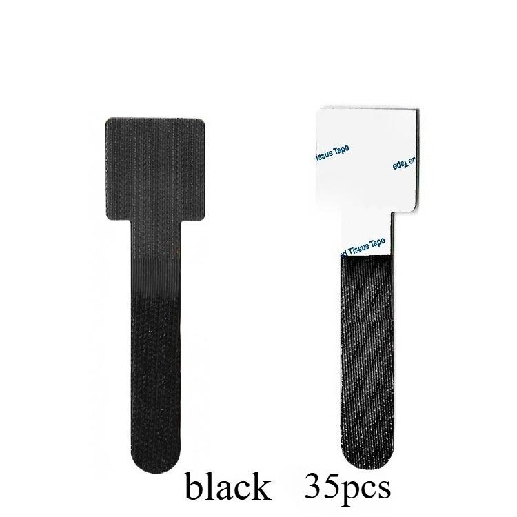 Multifunctional Reusable Cable Storage Boxs Sticker Desk Organizing Adjustable Cable Holder Organizer Desktop Management Belt