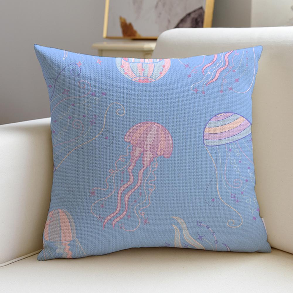 Elegant JJellyfishS Cushion Cover Pcs Linen Throw Pillow Covers x x Modern Home Decor