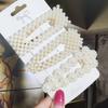 Pearl Hair Clip For Women Korean 3/4pcs Geometric Hairpins Set Hair Berrettes Girl Hairgrip Side Clip Hair Accessories