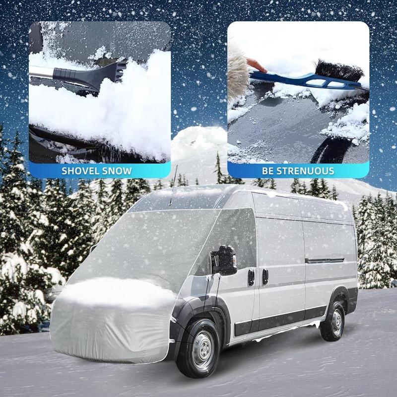 Motorhome Bonnet Cover Exterior Shield Sun Snow For Mercedes Sprinter Ford Fiat Ducato Peugeot Boxer Citroen Relay Accessories