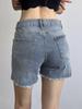 Trendy European-American Rhinestone Denim Shorts: Fashion-Forward, Versatile Streetwear