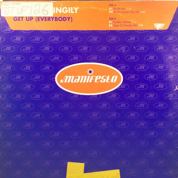 

12inch Record BYRON STINGILY - Get Up (Everybody) FESX19 Manifesto 1997 UK Dance & Electronica Used