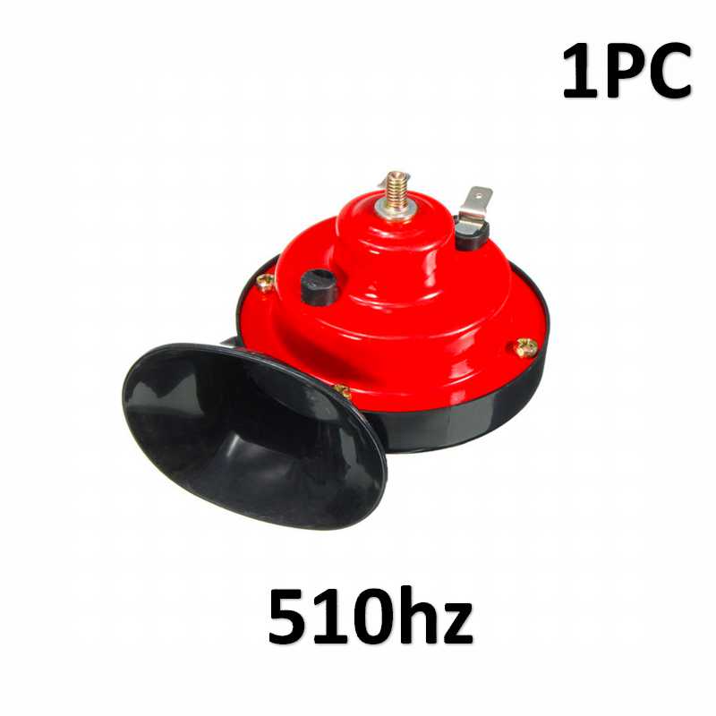 

Универсальный громкий автомобильный гудок 12 В, электрический гудок для поезда-улитки, супер громкий водонепроницаемый гудок, сирена для мотоцикла, автомобиля, грузовика, внедорожника 510HZ red 1pc