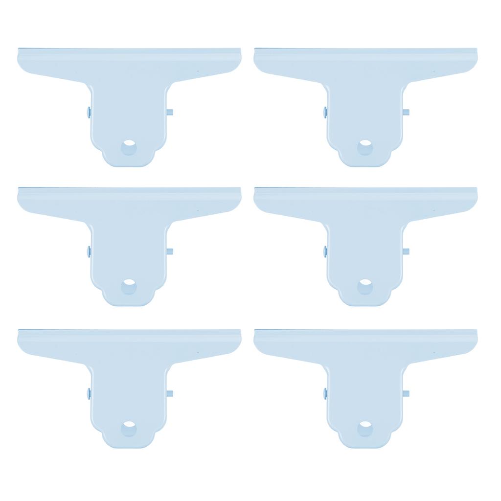 10pcs Metal   Clip Iron Large   Clip Strong Clamping Force Paper   Clips for   School Tickets Photos