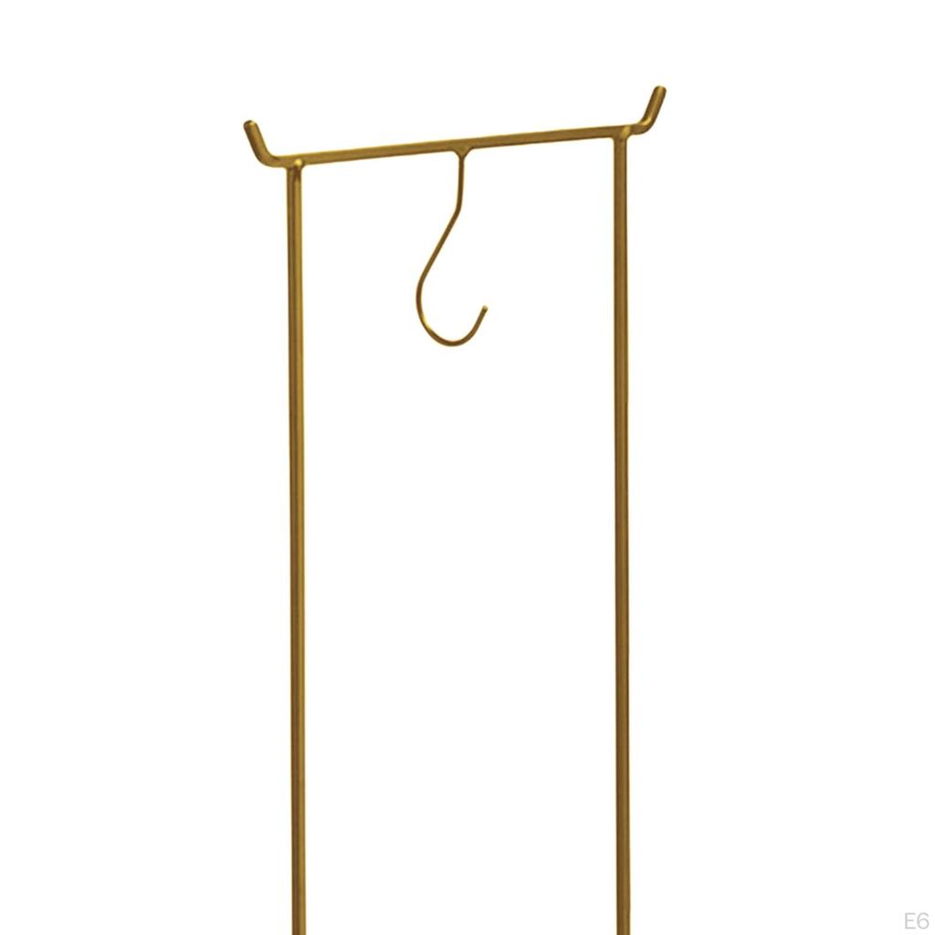 Dipstick Rack Hanger Easy to Use Handcrafted Accessories Portable Holder Iron Frame for Ornament