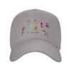 Cappellini da Baseball Unisex Alan Becker Cinque Figure Stilizzate con Mouse di Fuoco Piccone Cappellini Sportivi Estivi Hip Hop Cappellino Casquette