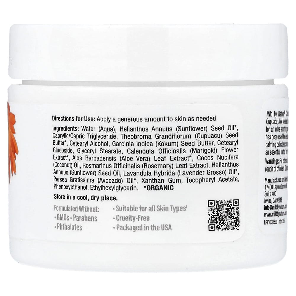 Mild By Nature Ringelblumencreme 56g (2 Unzen)