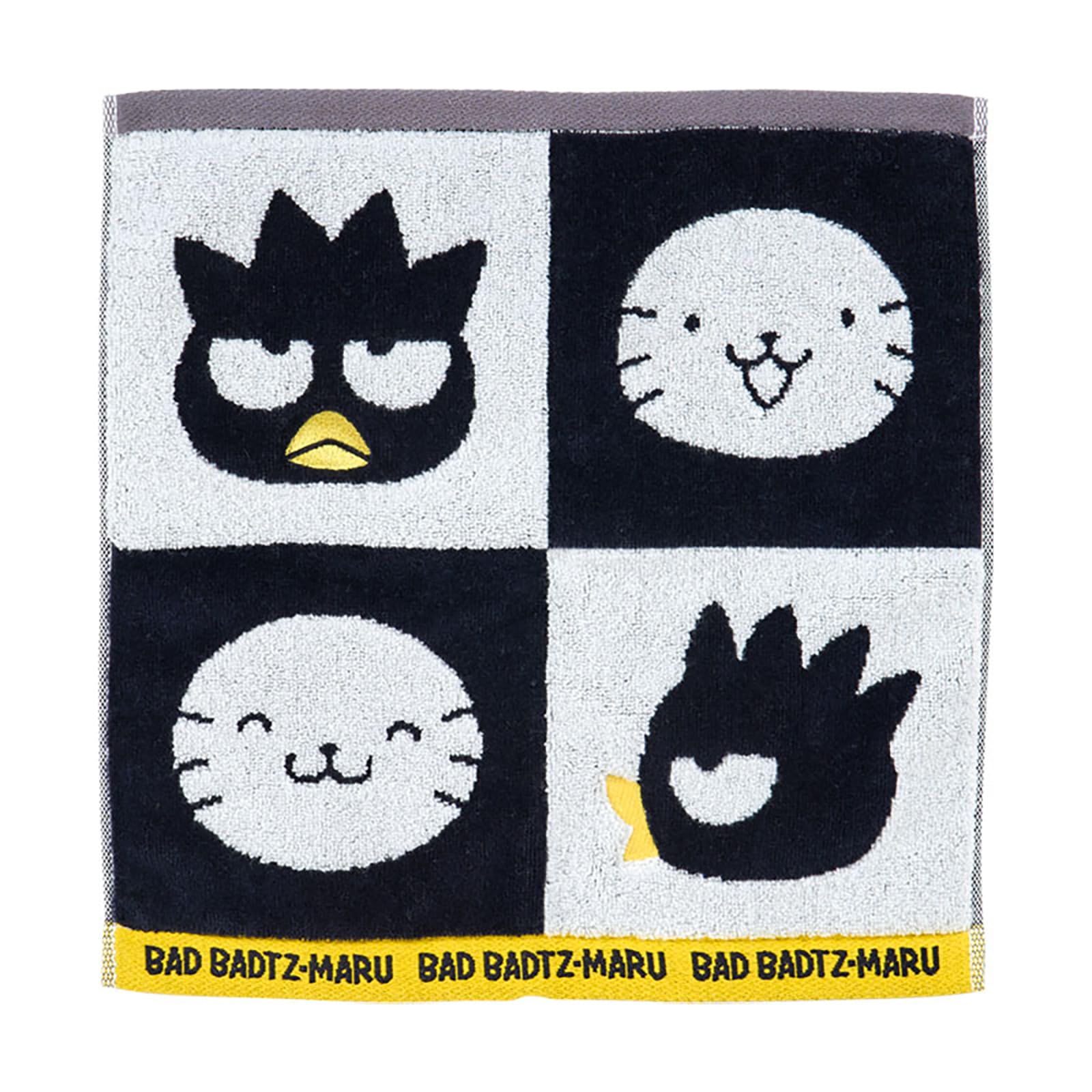 Sanrio Hand Towel Funny Face 754129 (Hangyodon & Badtz-Maru Design) Badtz-Maru