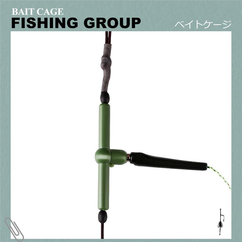 FTK European-Style Carp Fishing Hooks, Rig, Bait Cage, Feeder, Bait Dispenser, and Sinkers