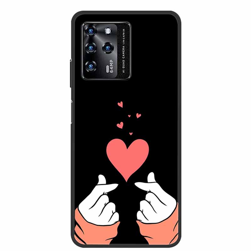 

Чохол для ZTE Blade V30 Розкішний силіконовий ТПУ м який чохол для телефону для ZTE Blade V30 Vita 9030 8030 Ударостійкий з візерунком серця Coque V30 Vita