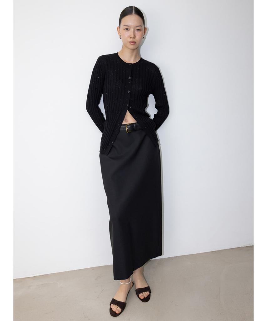 Diaepeocheo Troia H Line Skirt Black (Ta6127A045)