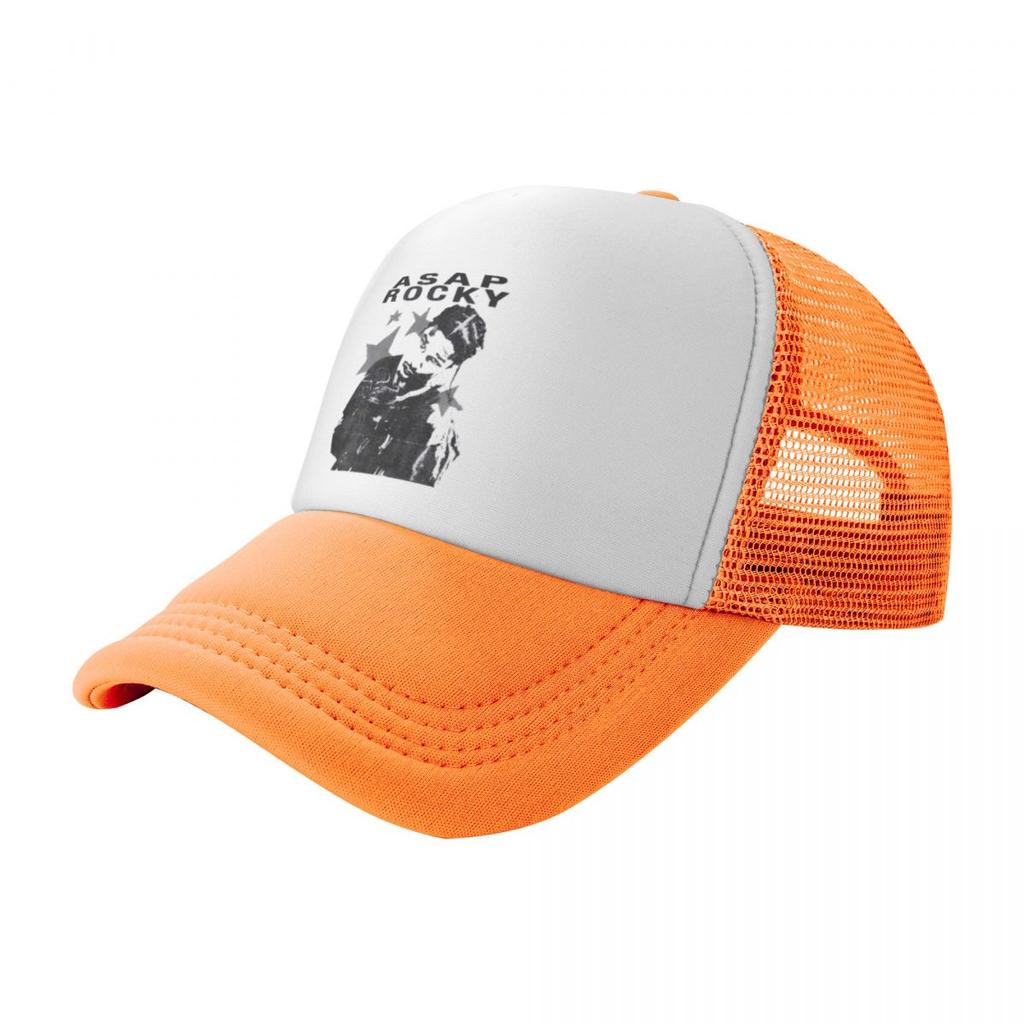 ASAP Vintage Rockey Summer Mesh Baseball Caps For Mens Camping Female Beach Sun Hat Hip Hop Trucker Cap