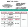 Plain Color Stretch Sofa Seat Cushion Cover For Living Room Elastic Furniture Protector Couch Chaise Longue Sofa Seat Slipcover