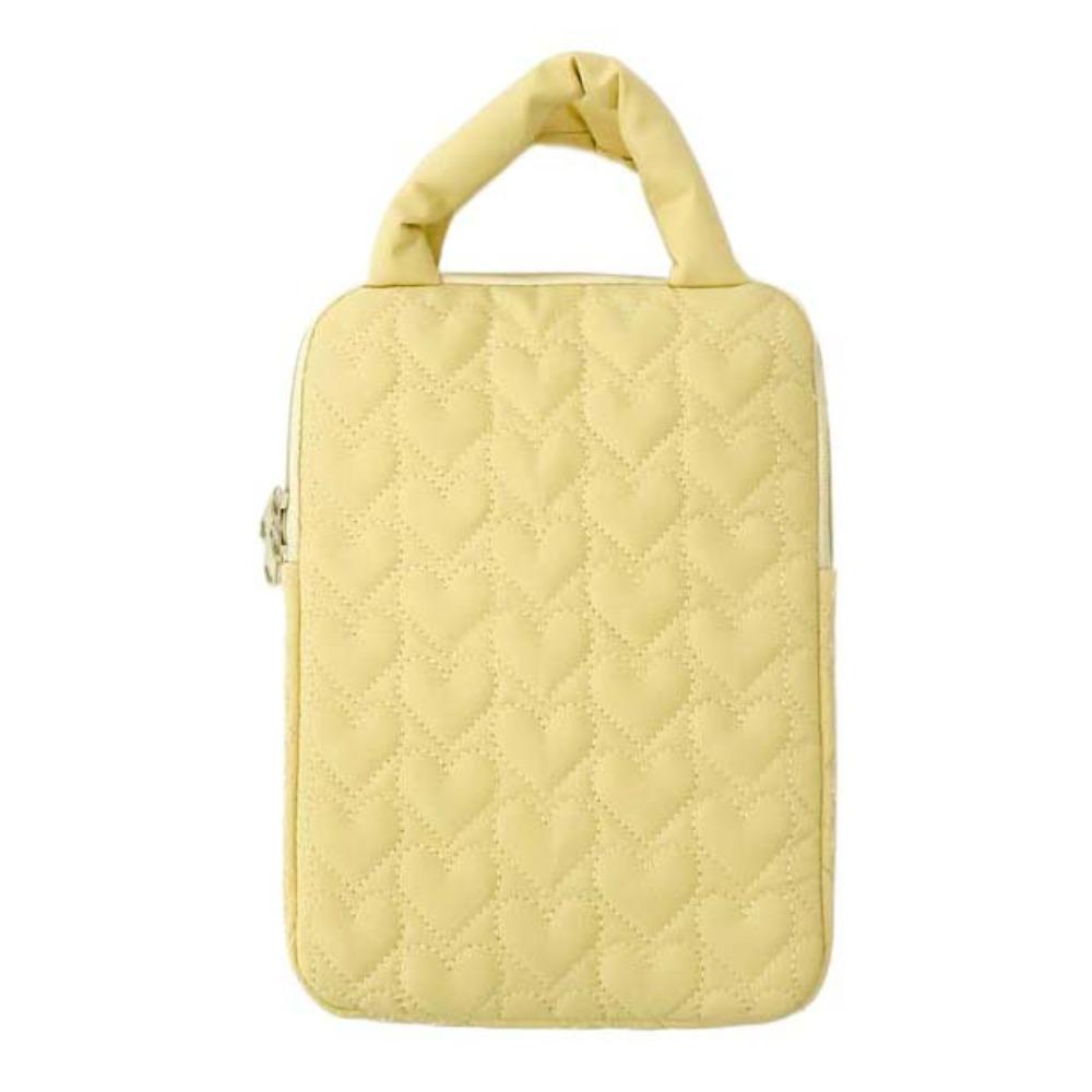 Korean Style Tablet Storage Bag Soft Case Tablet Sleeve Pouch Tablet Sleeve Cover Bag  Travel 11inch жёлтый