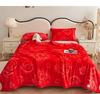 New Milk Fiber Printed Blanket 300G Cloud Mink Velvet Cover Blanket
