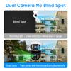 V380 Outdoor Home Garden Monitoring Dual Lens Full Color Night Vision 4G/Wifi Remote Solar Camera