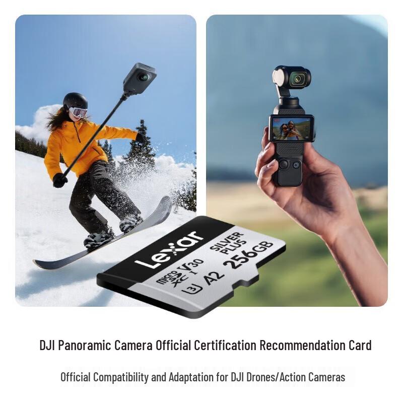 Lexar Card Micro SD de 256GB pentru Video 4K