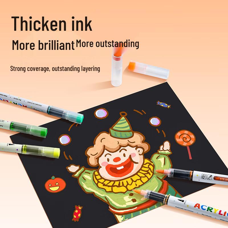 Touchcolor Soft-Tip Acrylic Marker Pen Set