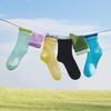 Mini Balabala Kids' Seamless Breathable Cotton Socks (3-Pack)
