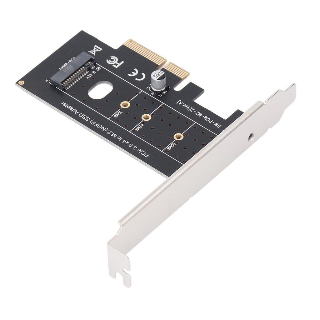 PCIe 3.0 X4 zu M.2 NGFF SSD Adapter High Speed PCI Express zu M.2 Erweiterungskarte für Computer