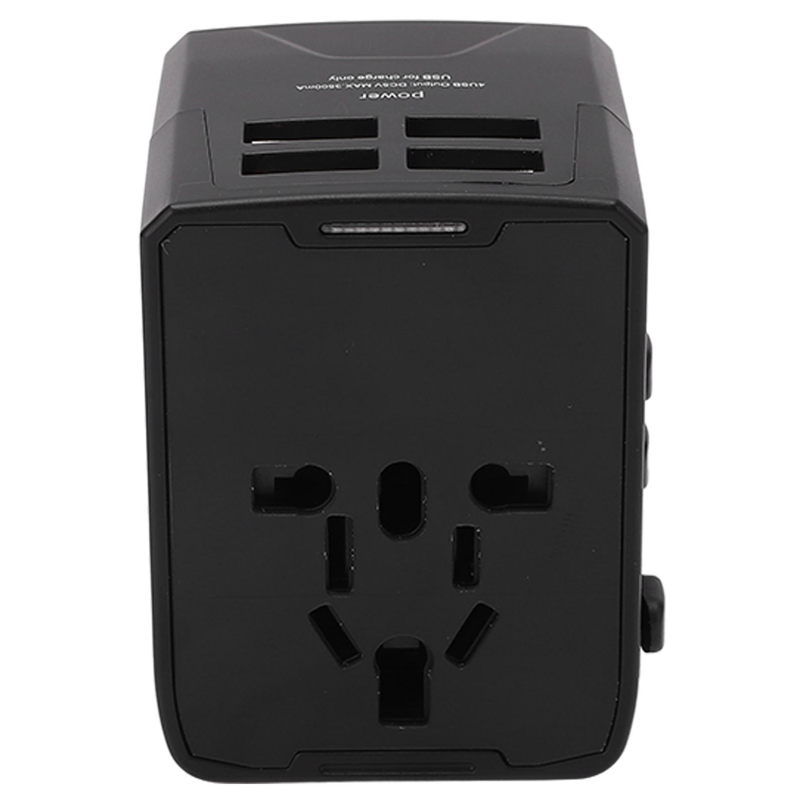 

Universal Travel Adapter Multifunction USB Power Converter International Power Adapter EU UK AU US J