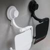 Waterproof Toilet Paper Holder ABS Material Suction Cup Toilet Paper Holder  Humid Environment