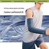Beneunder Men's UV Protection Ice Silk Cooling Sleeves