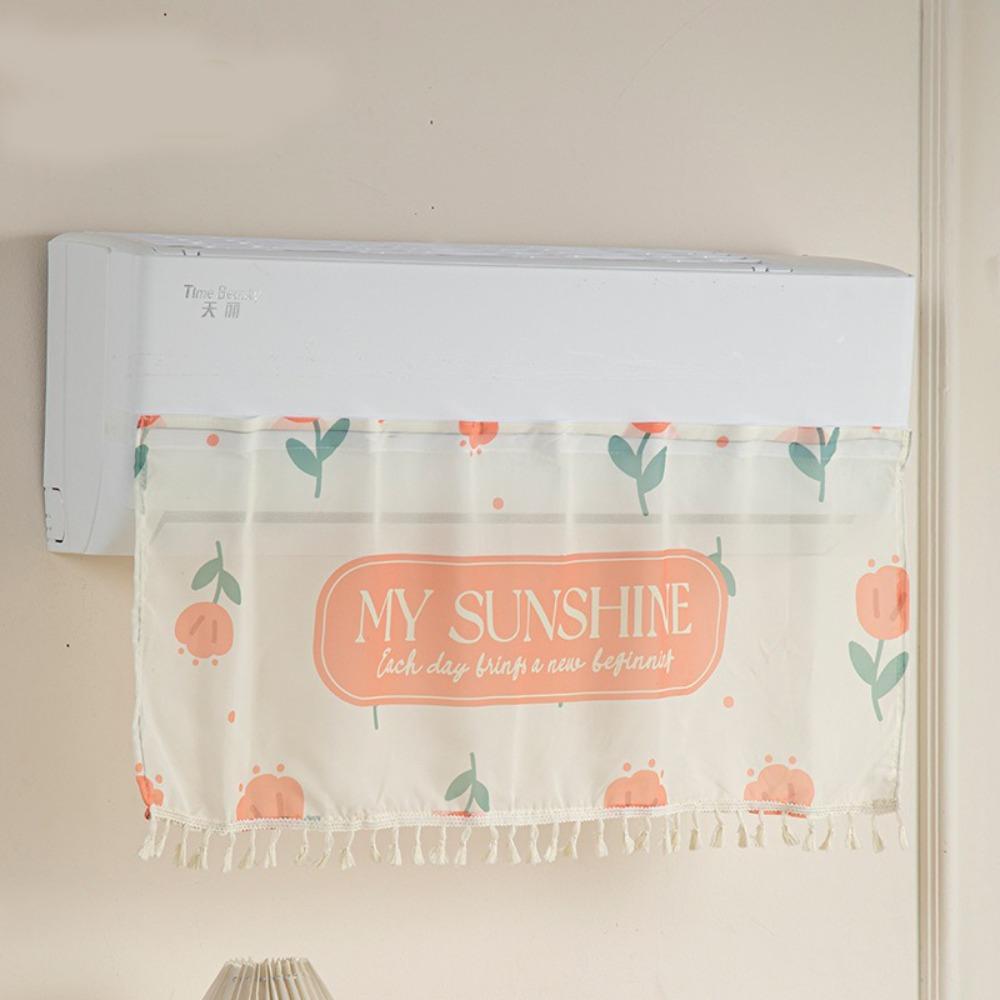 Dustproof Air Conditioner Windshield Curtain Windproof Air Guide Cover Bedroom