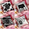 Brand D-Diptyques-es Pillow Case Soft Plush Fabric Double-Sided Printed Cushion Cover Warm Winter Sofa Pillow Case