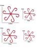 4PCS Reusable Plant Stem Folding Frame Garden Tools No Stake Trellis Plant Stem Support Support Branches Stem Organizer