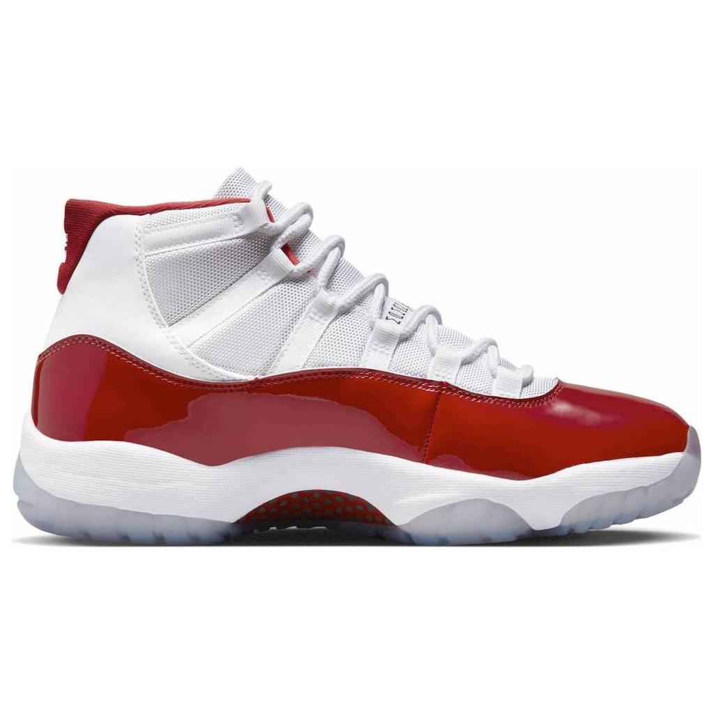 Air Jordan 11 Retro Cherry Unisex Sneakers White Varsity-Red Black CT8012-116