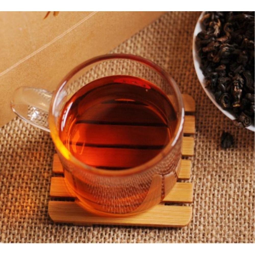 Chá Preto de Yunnan Premium Folha Solta 500g Chá Biluochun Autêntico