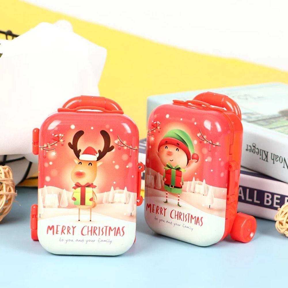 Claus Plastic Dollhouse Decoration Pendant Toys Trunk Doll Handbag Jewellery Box Suitcase Luggage