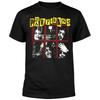 The Partisans Band Foto Fenster Schwarzes T-Shirt