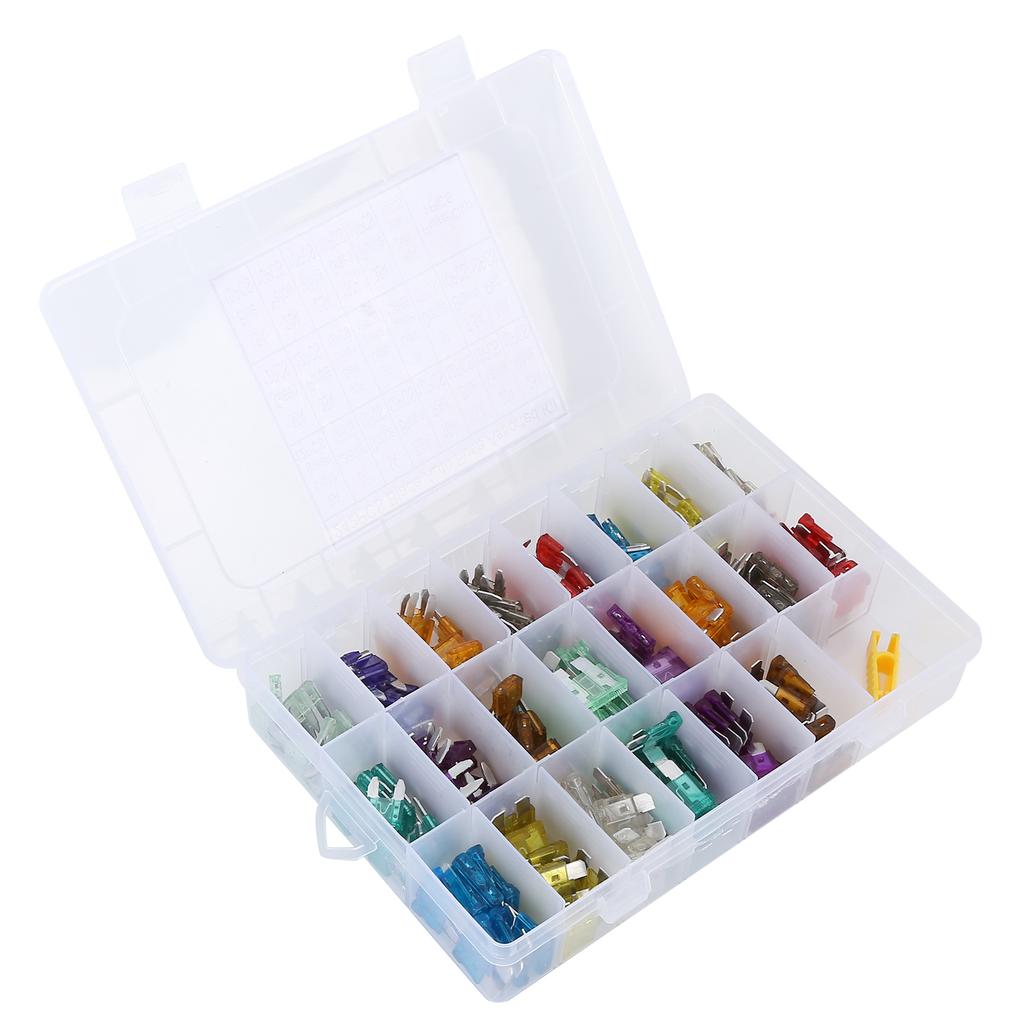 243Pcs Fuses Classification Kit CorrosionResistant Marine Automotive Replacement Accessories