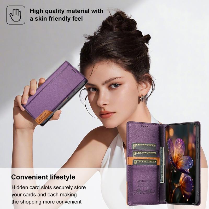 Magnetic Anti-theft Brush Leather Wallet Card Slot Phone Case for Google Pixel 10 Pro XL 9 9A 8 8A Flip Purse Holder Cover Coque