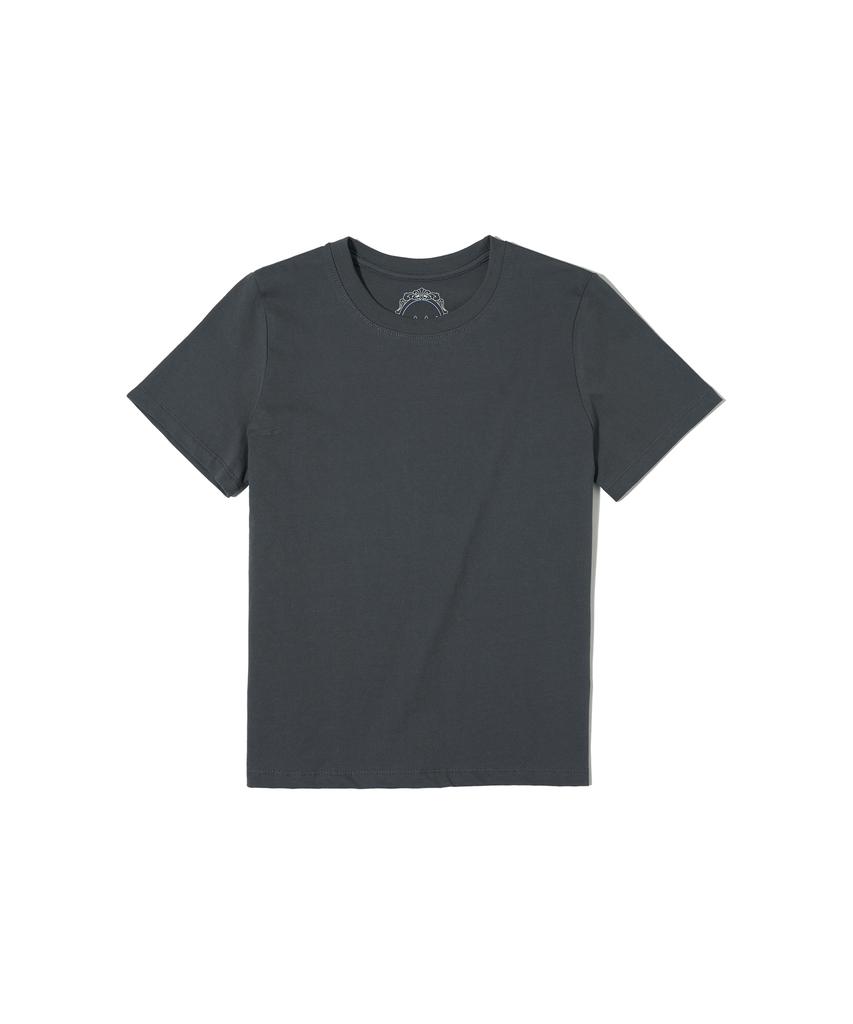 Banwonateullie A3403 Signature Silket T-Shirt_Dark Gray