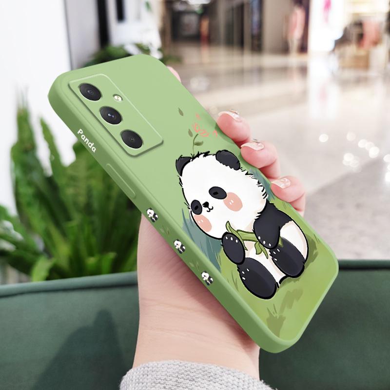 Baby Panda Phone Case For Samsung Galaxy A56 A36 A26 A16 A06 A17 A07 A55 A35 A25 A15 A05 A54 A34 A24 A14 A04 4G 5G Cover