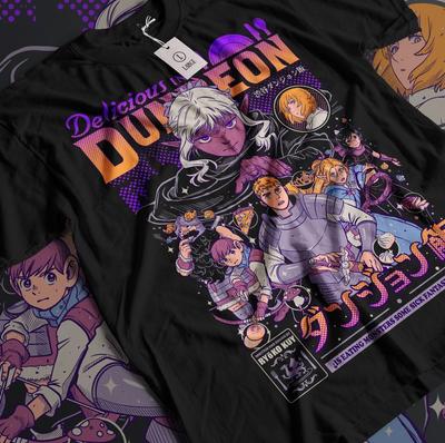 Senshi T-shirt Senshi For Food Delicious In The Dungeon Gift Shirt All Size