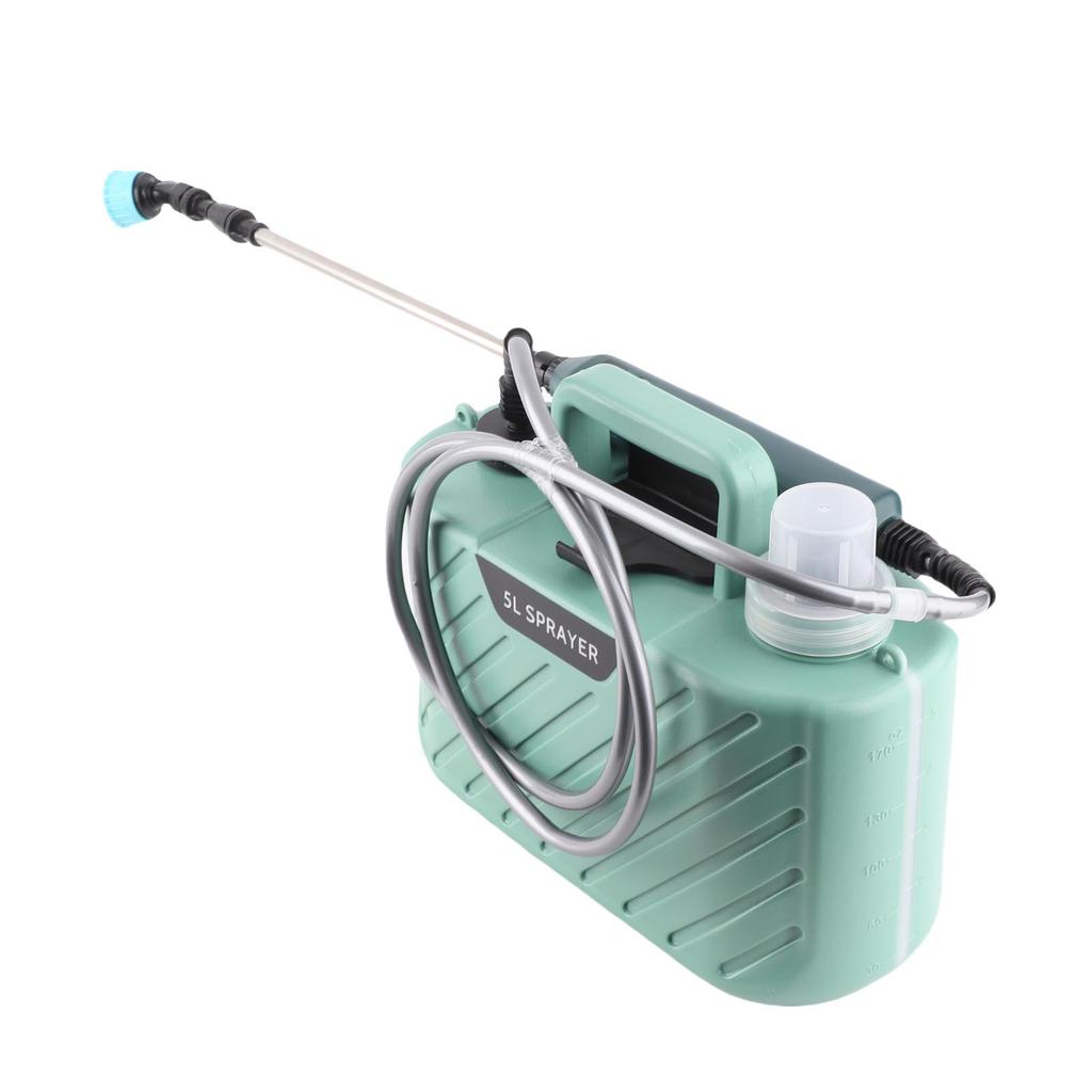 Electric Plant Sprayer Battery Powered 5L with 3 Nozzles Retractable Wand   Shoudler Strap Garden Sprayer for Lawn