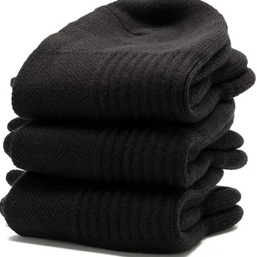 Under Armour Breathable Casual Running Training Socks 3 Pairs Unisex socks Black 1386312-001