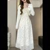 Gentle Floral Suspender Skirt French Retro Waist Slim New V-neck Dress Is Popular This Year, Sweet Women's Clothing