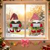 Christmas Wreath Needle Christmas Door Wreath Gnome For Window, Hanging Ornament Swedish Tomte Christmas Decorations Wreath For Room Window Porch
