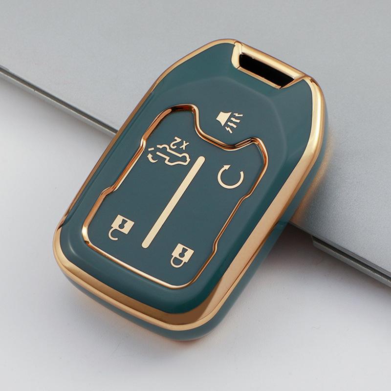 Applicable GMC Chevrolet Car Key Set Silverado Shell Colorad High-end Fashion Saboban Bag Buckle Women